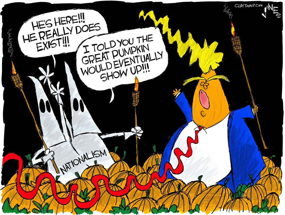 The Great Racist Pumpkin, Charlie Brown