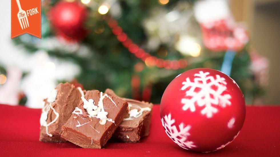 Christmas Fudge - Fork Header