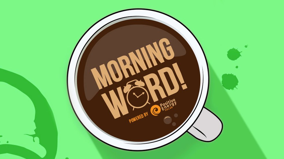 Morning Word Header