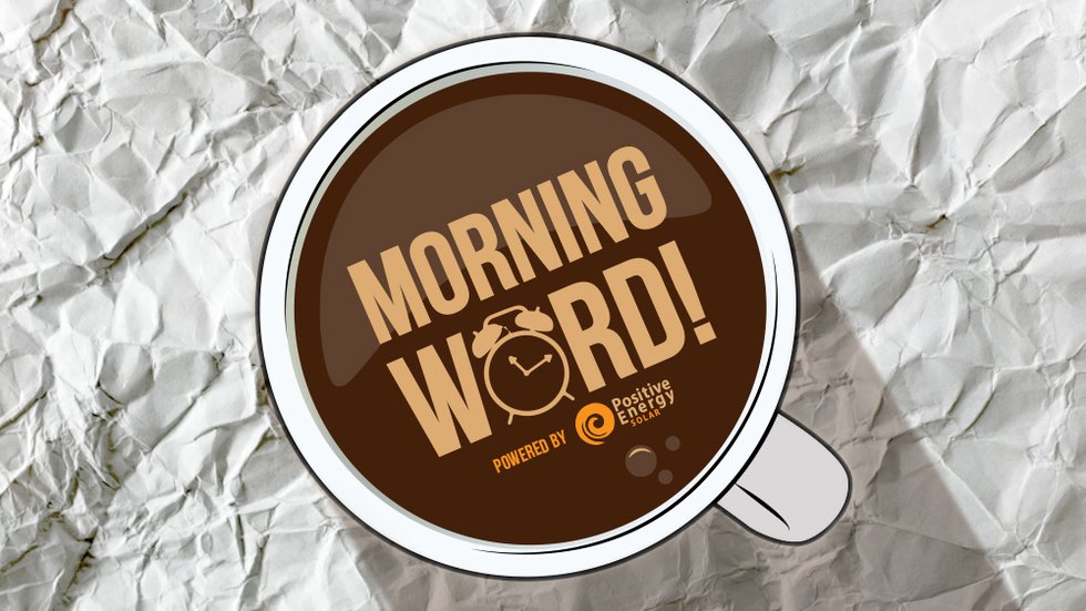 Morning Word Header