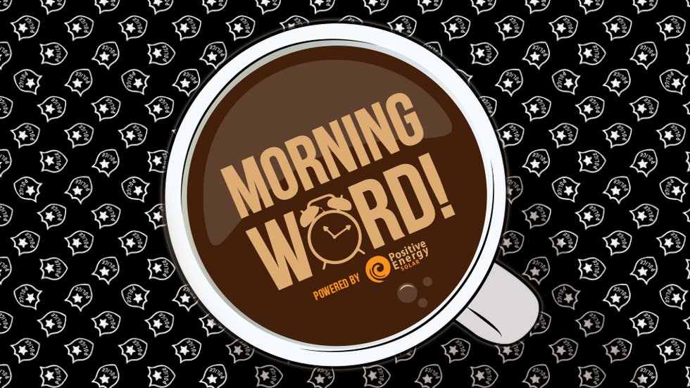 Morning Word Header