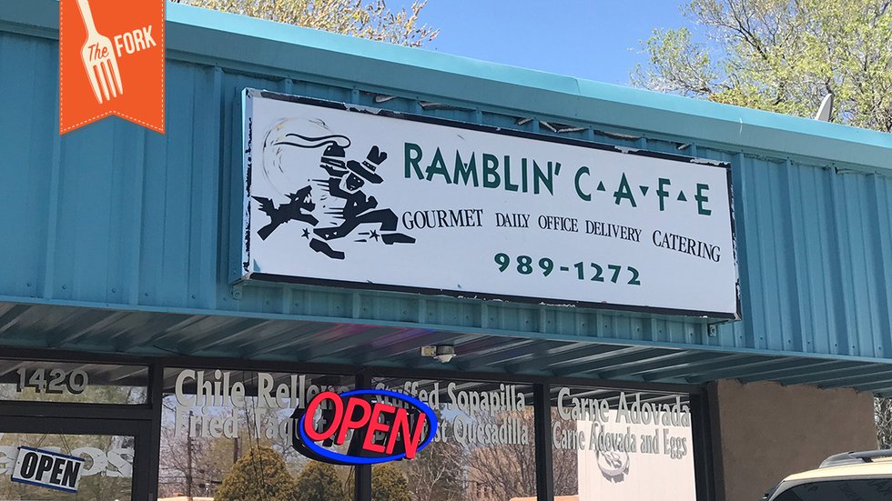 ramblin cafe fork header