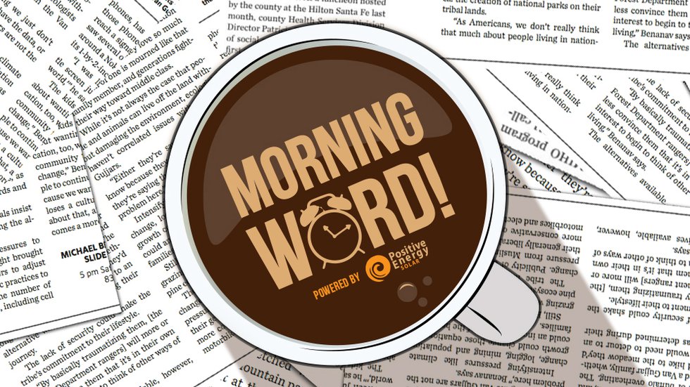 Morning Word Header