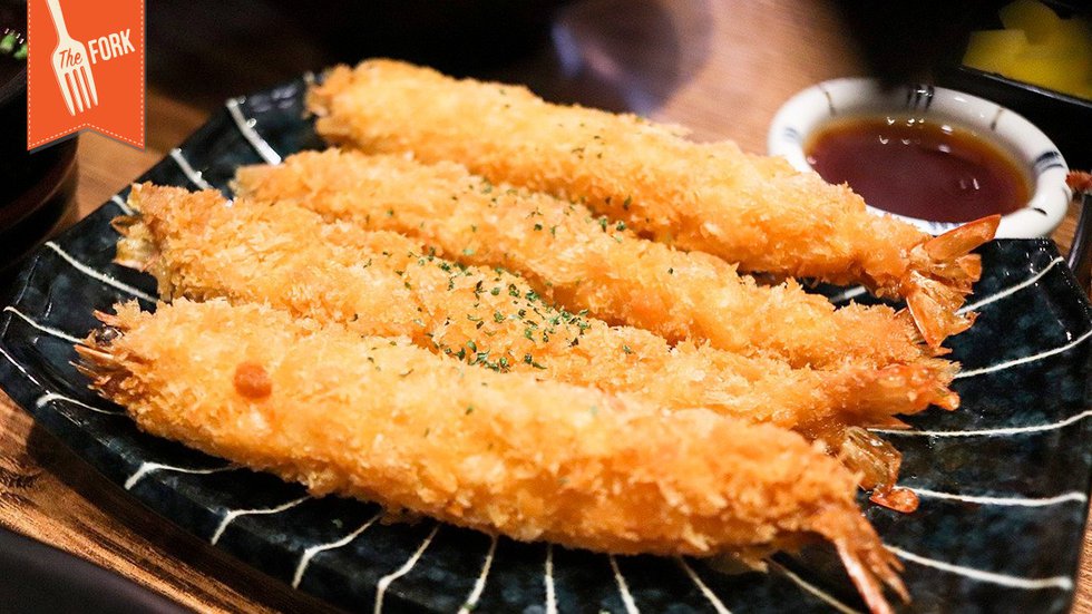 shrimp tempura fork header