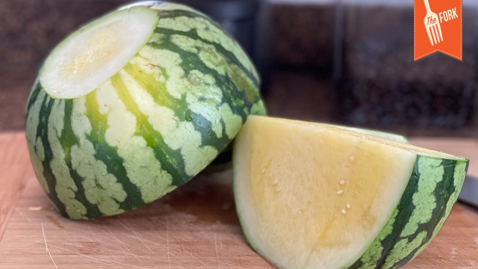 yellow watermelon fork header