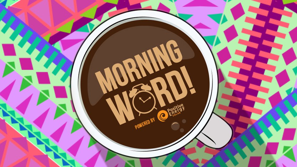 Morning Word Header