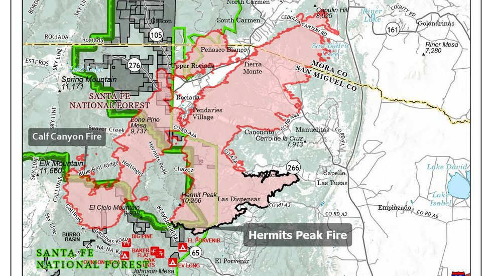 Hermits Peak/Calf Canyon Fire